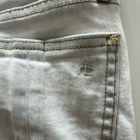 EUC Rag and Bone sz 24 Cate Mid-Rise Skinny light wash distressed GENUINE R&B - Picture 5 of 14